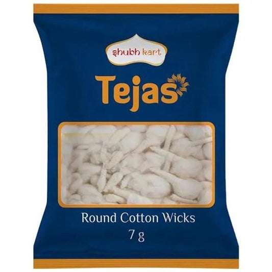 Shubkart Round Cotton Wicks 7g