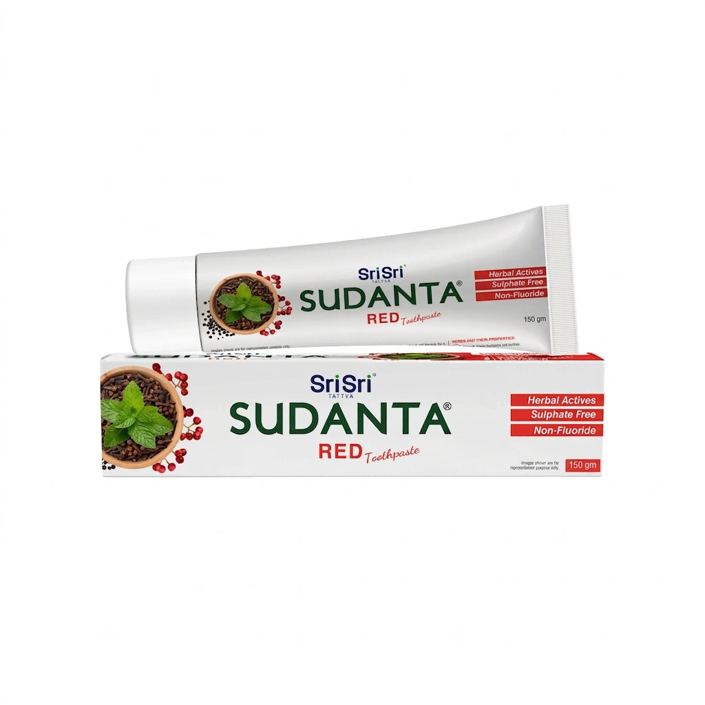 Sri Sri Tattva Sudant Red Toothpaste 150g