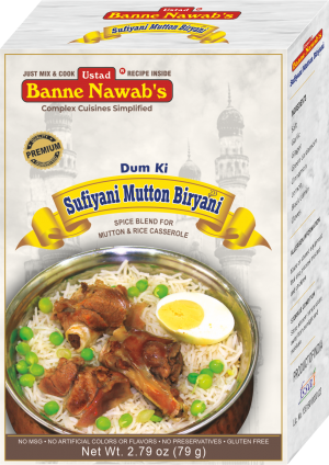 Banne Nawabs Sufiyani Mutton Biryni 79g