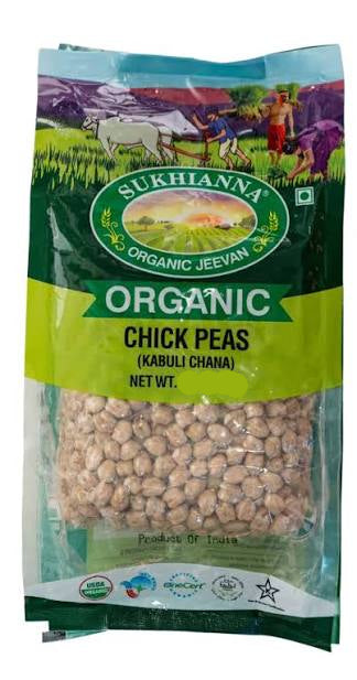 Sukhianna Org Chick Peas 7lb