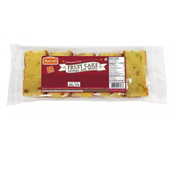 Surati Eggless Fruit Cake 340g