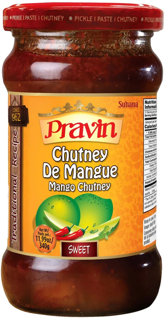 Pravin Sweet Mango Chtny 340g