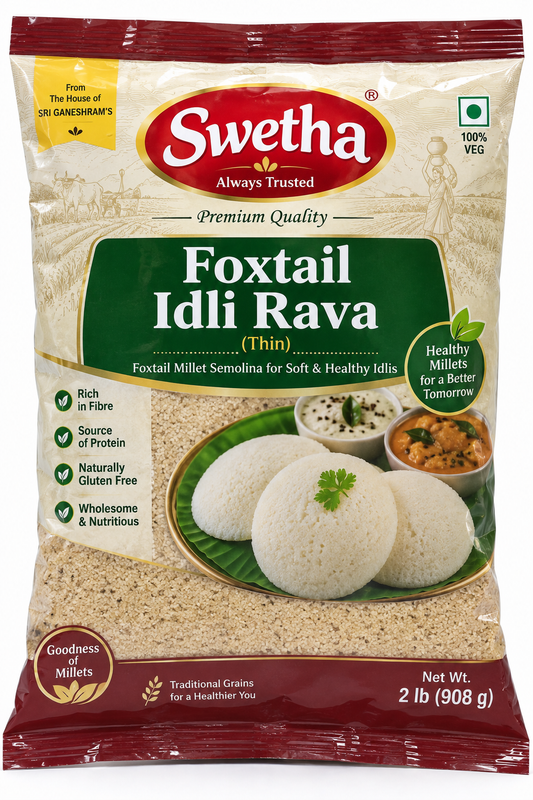 Swetha Foxtail Idli Rava 2lb