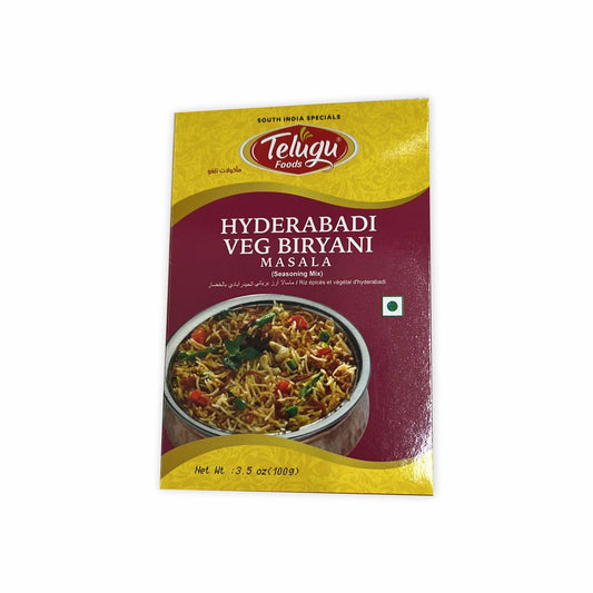 Telugu Foods Hyd Veg Biryani Masala 100g