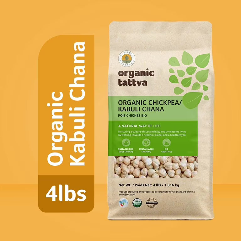Tattva Org Kabuli Chana 4lb