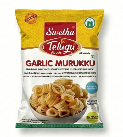 Telugu Foods Garlic Murukku 170g