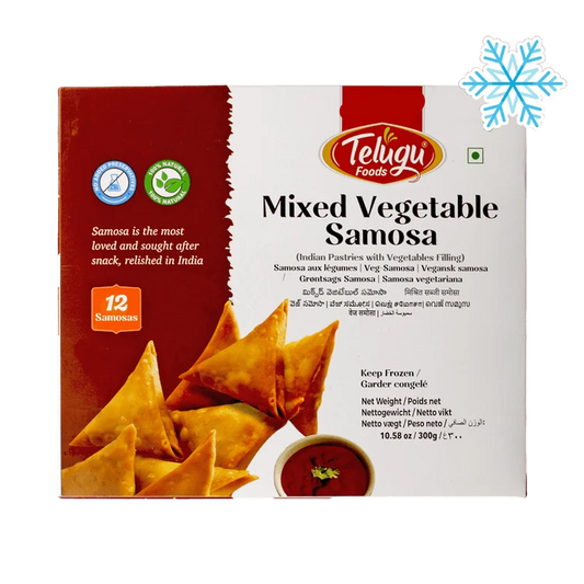 Telugu Foods Mix Veg Samosa 300g