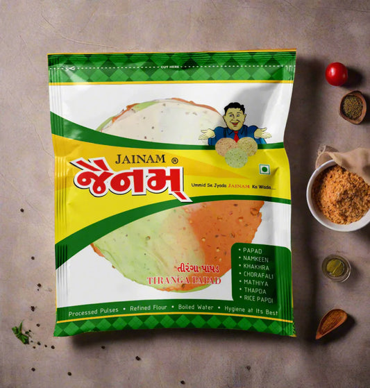 JNM TIRANGA PAPAD 500G
