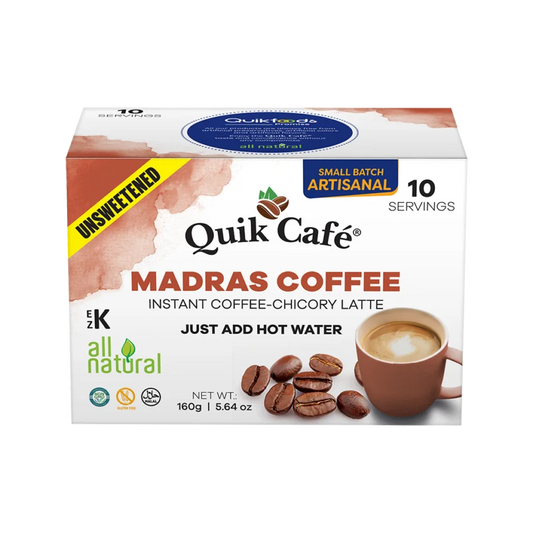 QUICKCAFE MADRAS COFFEE 10PCK