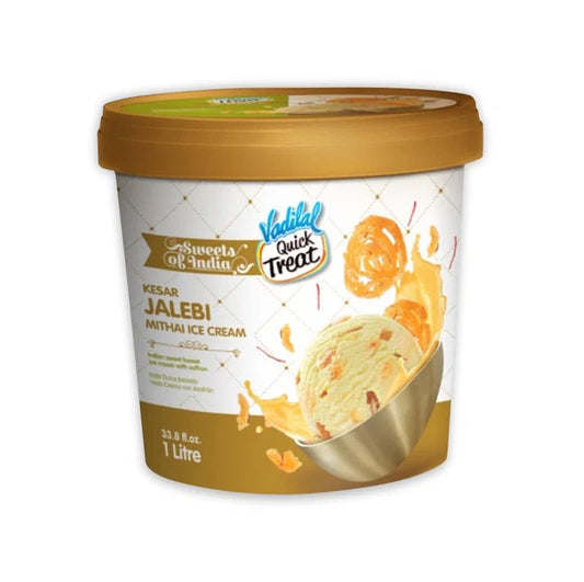 Vadilal Kesar Jalebi Icecream 1l