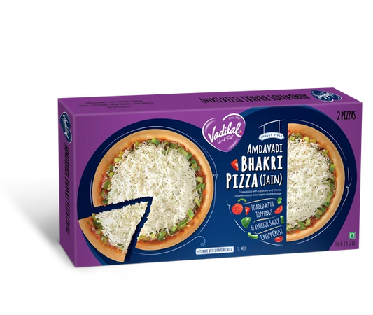 Vadilal Bhakri Jain Pizza 260g