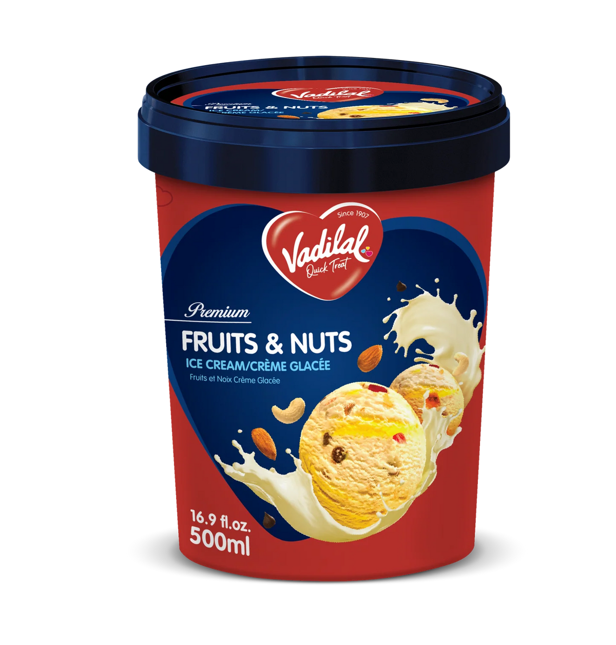 Vadilal Fruits And Nuts 500ml