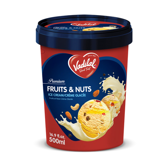 Vadilal Fruits And Nuts 500ml