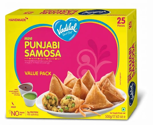 Vadilal Mini Punjabi Samosa 500g