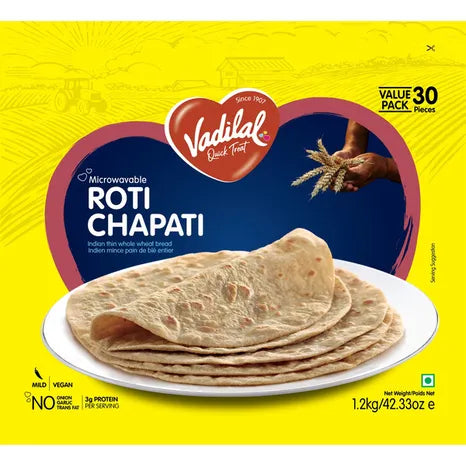 Vadilal Mw Roti Chapati 1.2kg