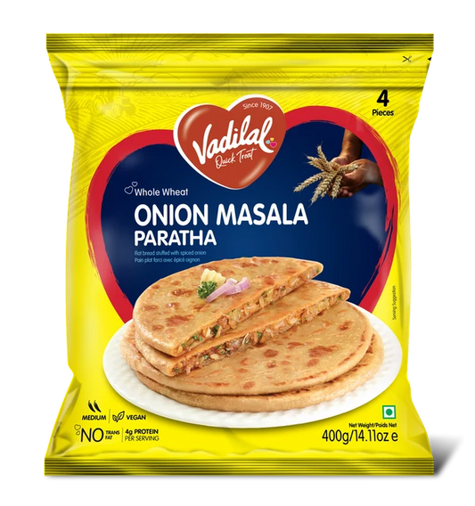Vadilal Onion Masala Paratha 4pc