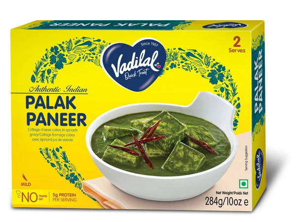 Vadilal Palak Paneer 284g