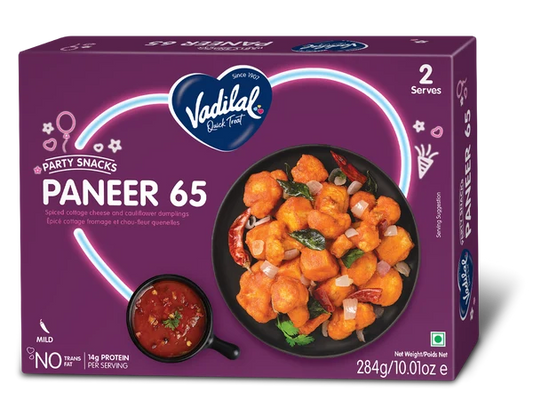 Vadilal Paneer 65 284g