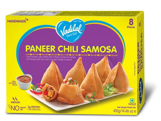 Vadilal Paneer Chili Samosa 410g