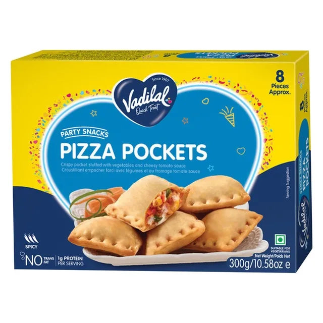 Vadilal Pizza Pockets 8pc