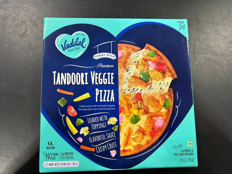Vadilal Tandoori Veggie Pizza 225g
