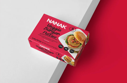 Nanak Veggie Burger Patties 8p