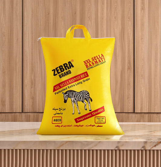 Zebra Sella Basmati Rice 10lb
