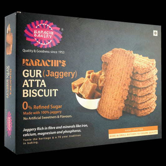 KARACHI GUR JAG ATTA BISC 300G