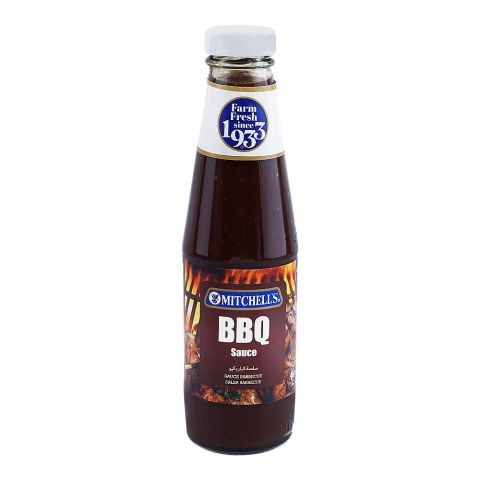 Mitchels Hot Bbq Sauce 300g