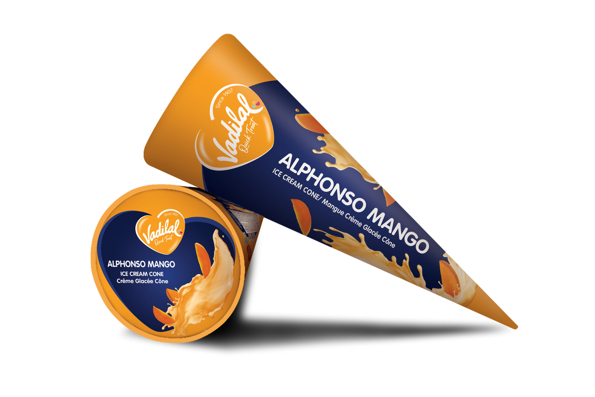 Vadilal Alphonso Mango Cone 110ml