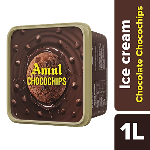 Amul Chocochips Icecream 1l