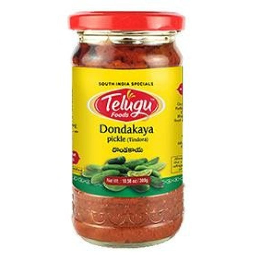 Telugu Foods Dondakaya Ng Pickle 300g