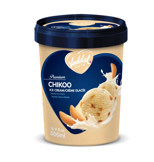 Vadilal Chikoo Icecream 500ml