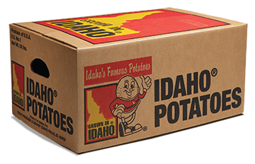 Potato Idaho Box