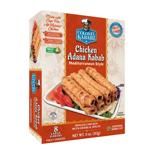 Colonel Kabab Chicken Adana Kabab 8p