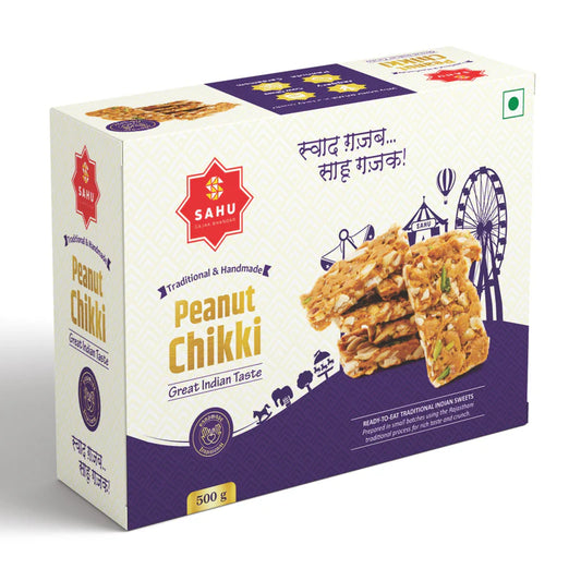 Sahu Peanut Chikki 500g