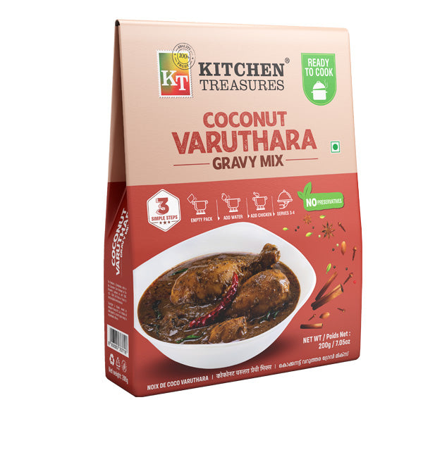 Kitchen Treasures Coconut Varuthara Mix 200g