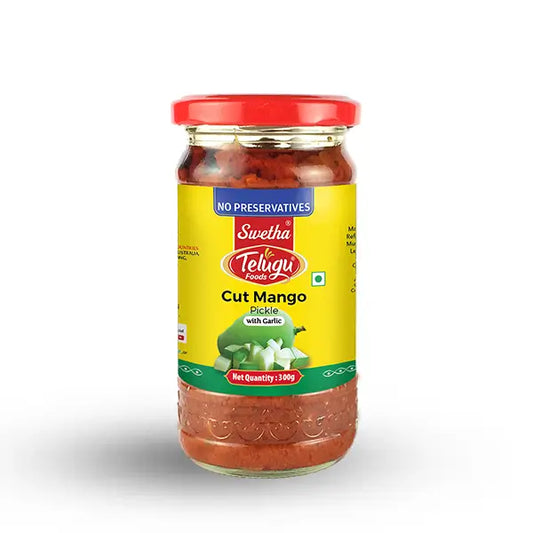 Telugu Foods Cut Mango Pickle 300g