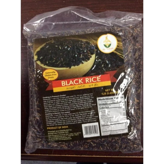 SHASTHA BLACK RICE 5LB