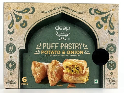 Deep Puffpastry Potatoonion 6pck