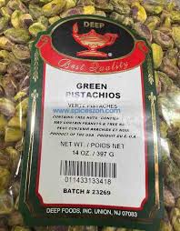 DP GREEN PISTACHIO 14OZ