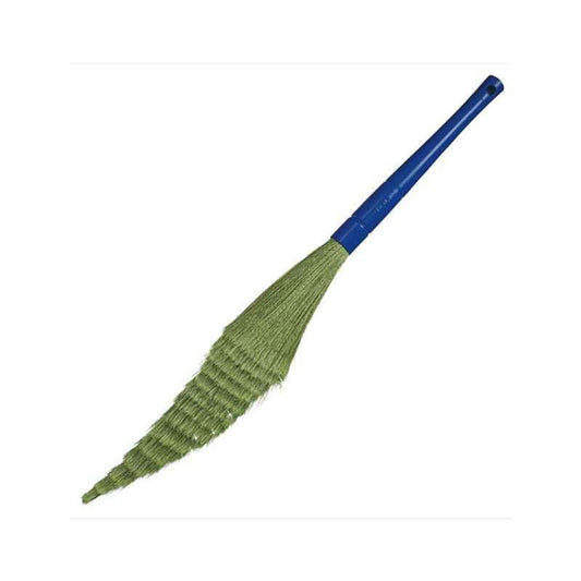 No Dust Broom Green