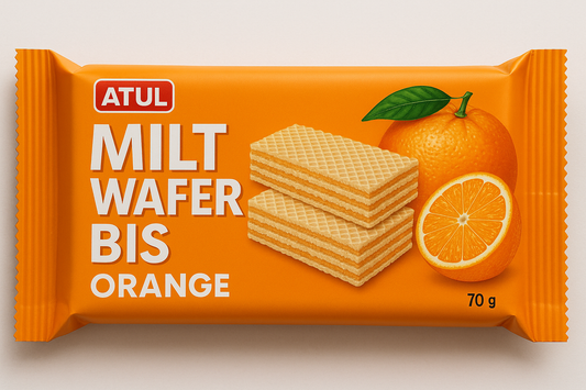 ATUL MILT WAFER BIS ORANGE 70G