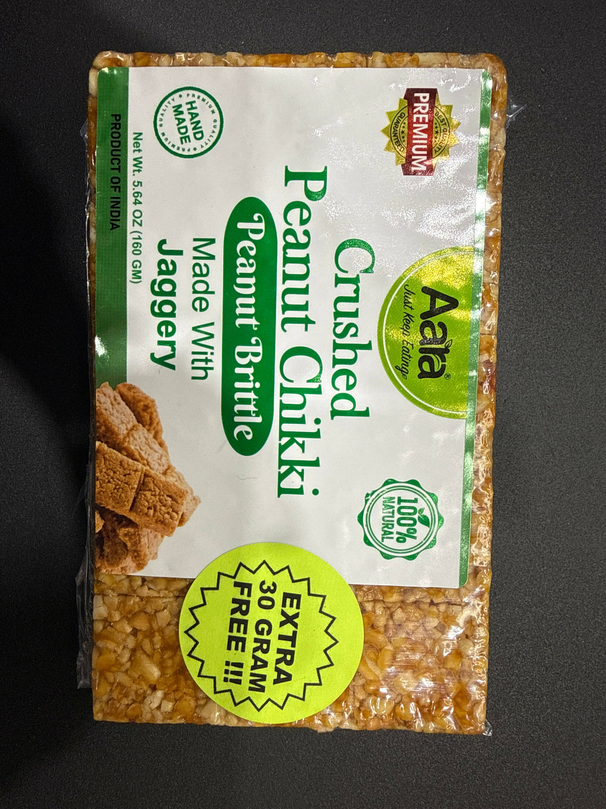 AARA CR PEANUT CHIKKI 160G