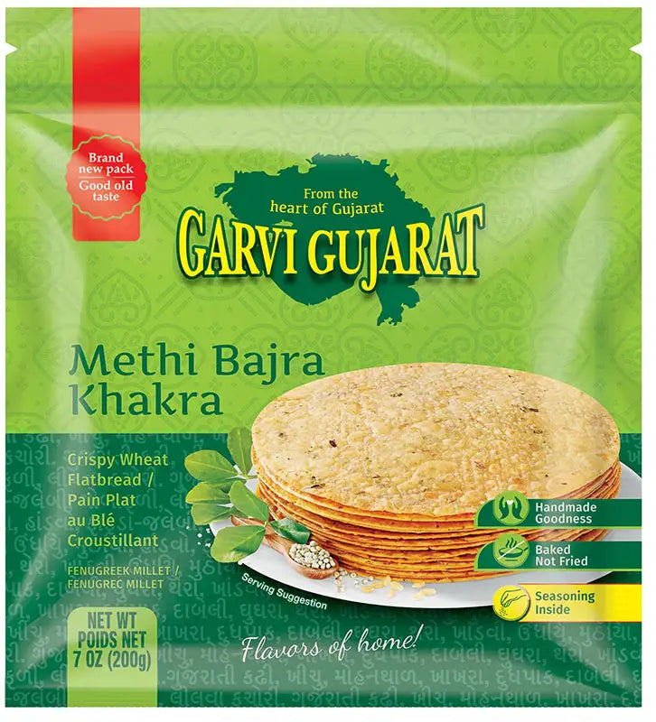 Gg Methi Bajra Khakra 200g