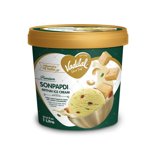 Vadilal Soanpapdi Icecream 1l