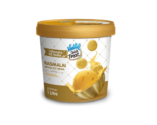 Vadilal Rasmalai Icecream 1l