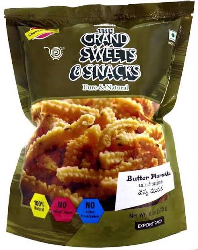 Grand Butter  Murukku 170g