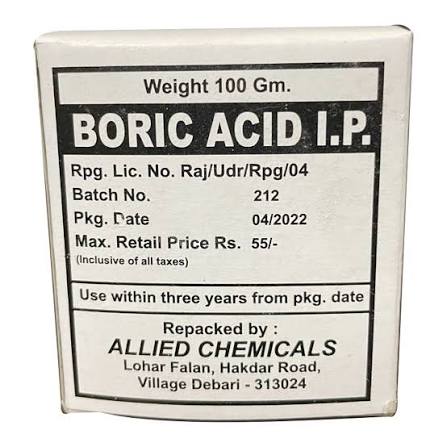 Boric Acid Powder 100g