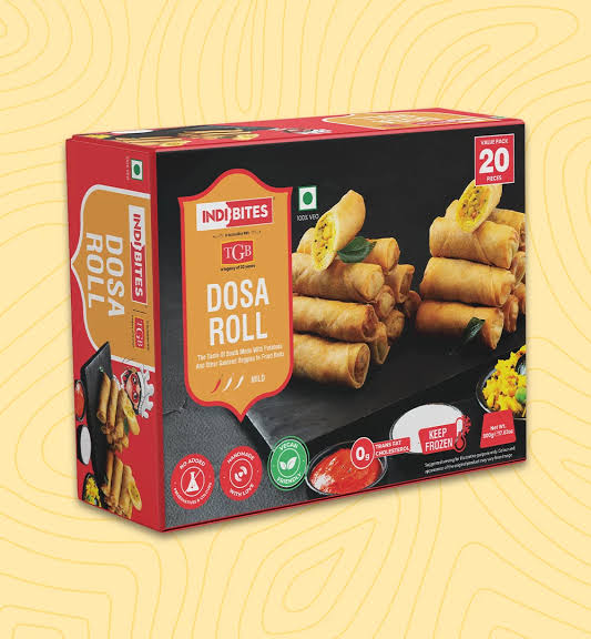 Indi Bites Dosa Roll 20pc